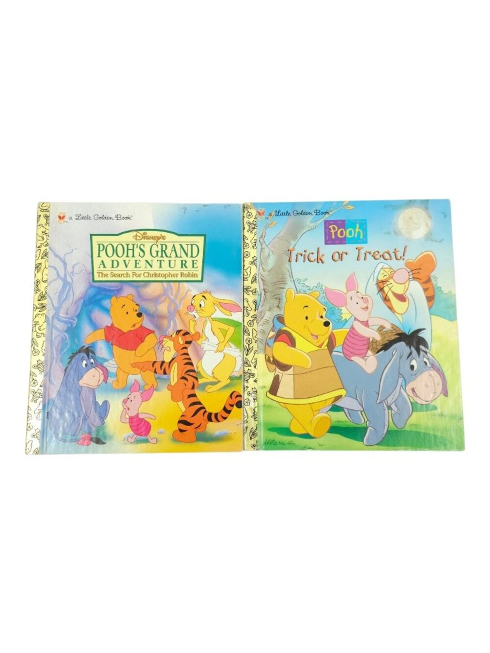 Winnie the Pooh Little Golden Book 1st Edition Trick or Treat Grand Adventure